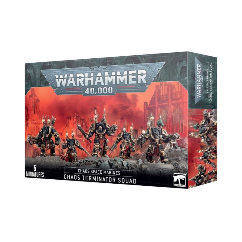 Warhammer 40K - Chaos Space Marines - Terminator Squad