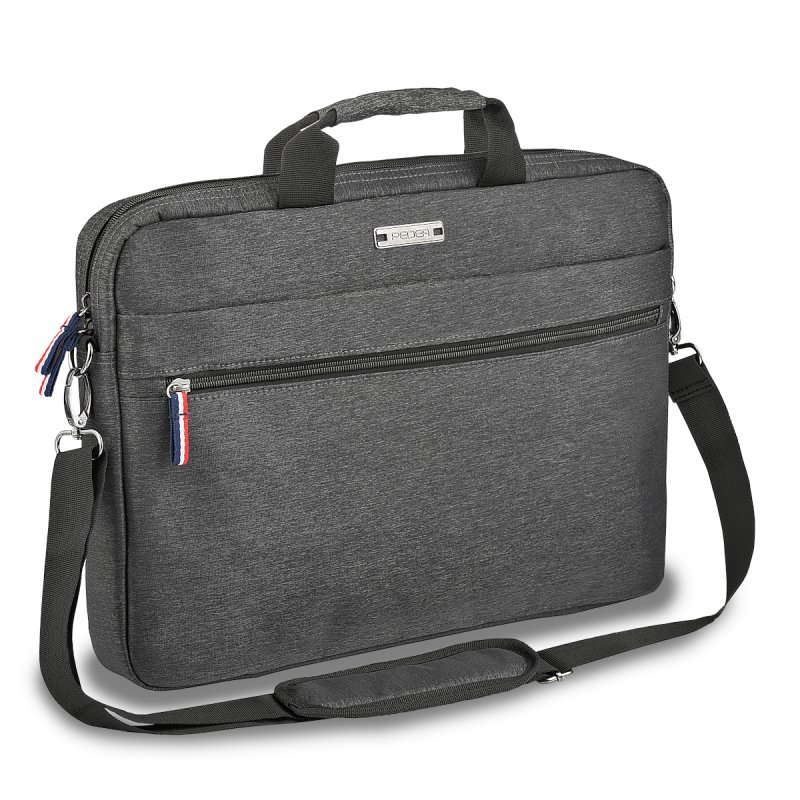 Pedea Notebooktasche "URBAN-NICE", grau [15,6" (39,6cm)]