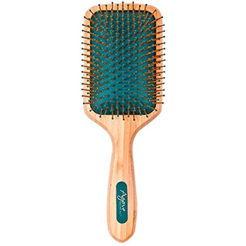 Agave Natural Bamboo Paddle Brush for Unisex Hair