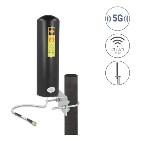 DeLOCK 10037 network antenna Omni-directional antenna SMA 5 dBi