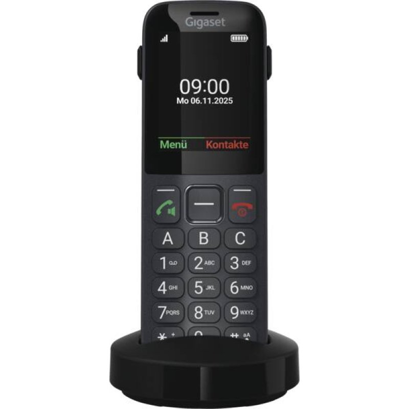 Gigaset Comfort 600 SIM 6.1 cm (2.4") 118 g Black, Grey