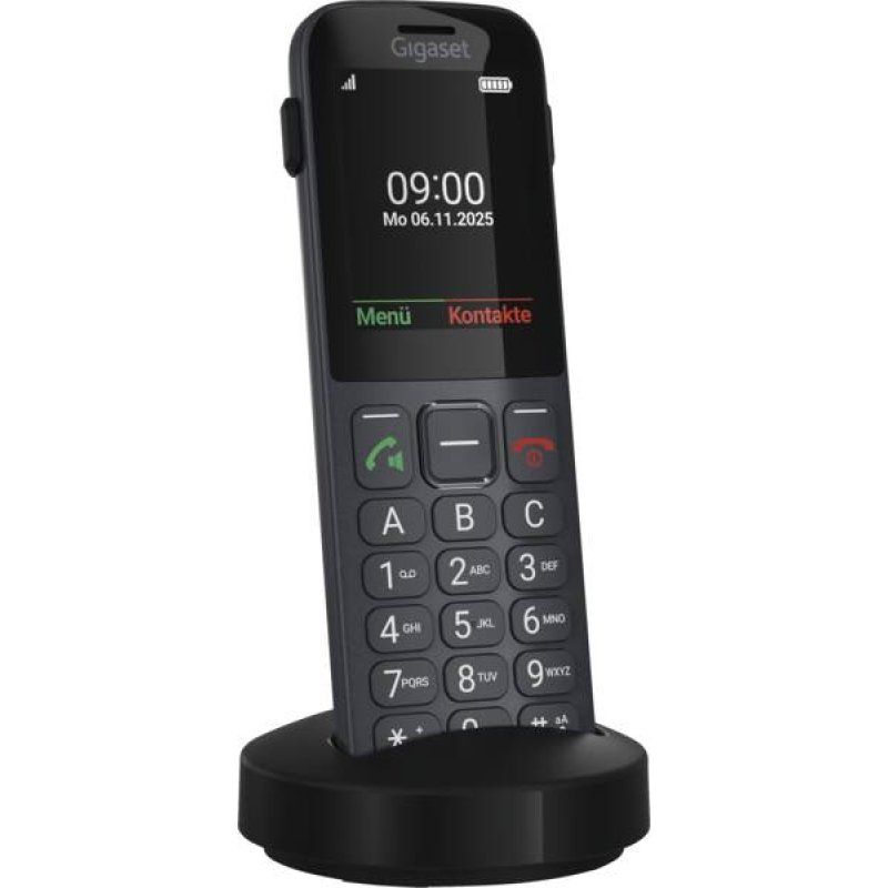 Gigaset Comfort 600 SIM 6.1 cm (2.4") 118 g Black, Grey