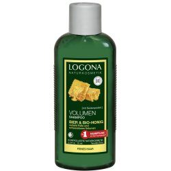 LOGONA Volume Shampoo Beer & Organic Honey, 75ml
