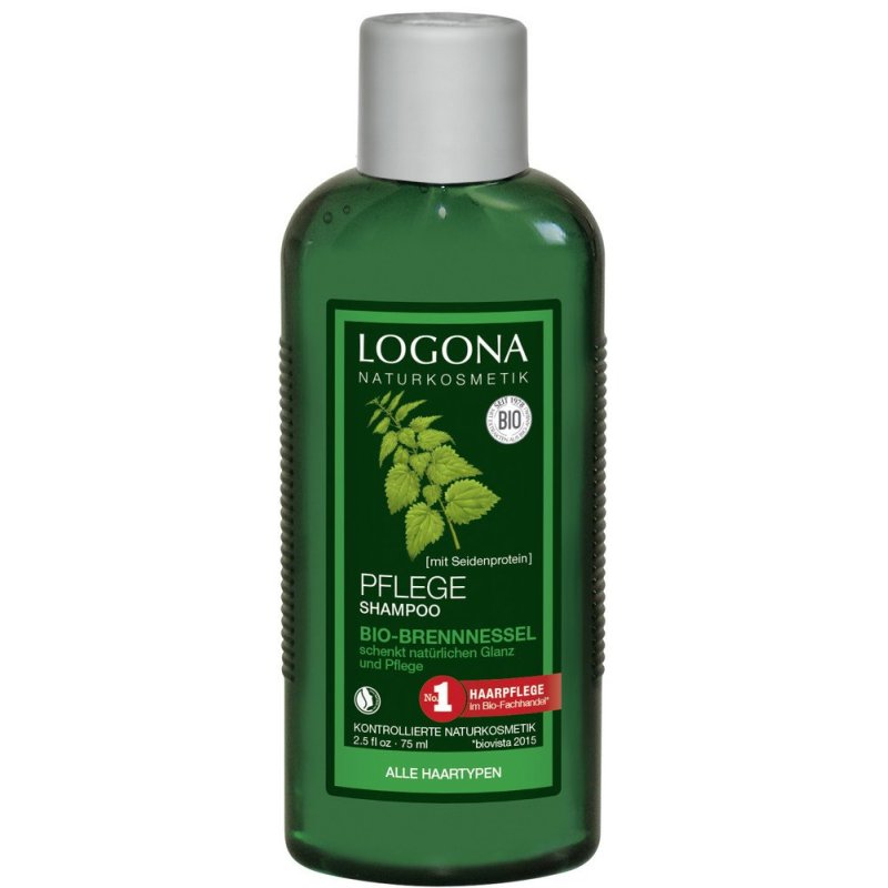LOGONA Pflege Shampoo Bio-brennnessel 75 ml Non-professional Women