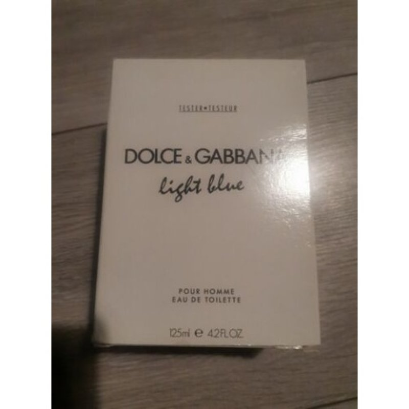 Tester Dolce & Gabbana Light Blue Pour Homme Edt 125ml