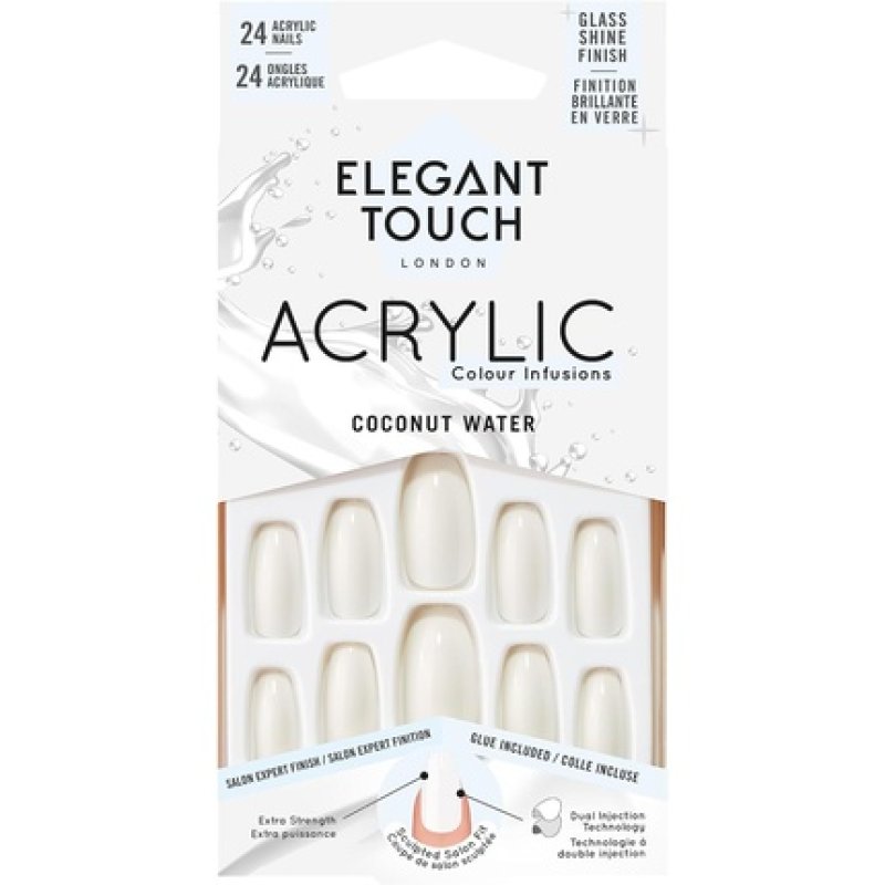 Elegant Touch Colour Acrylic Coconut Water