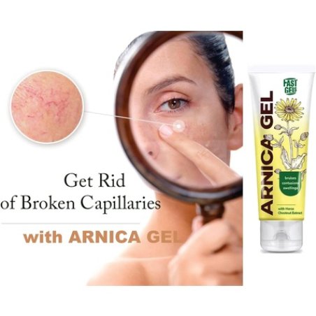 Arnica Fast Gel 50g For Skin Care With Bruises And Puffiness