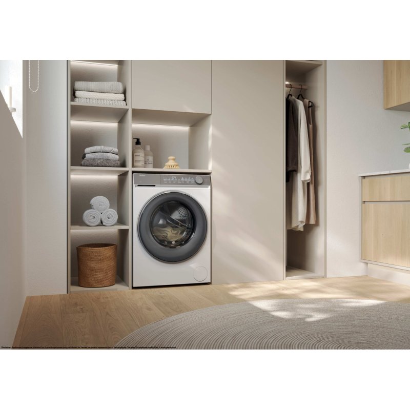 Haier HW90-B14367U1 washing machine Front-load 9 kg 1400 RPM White