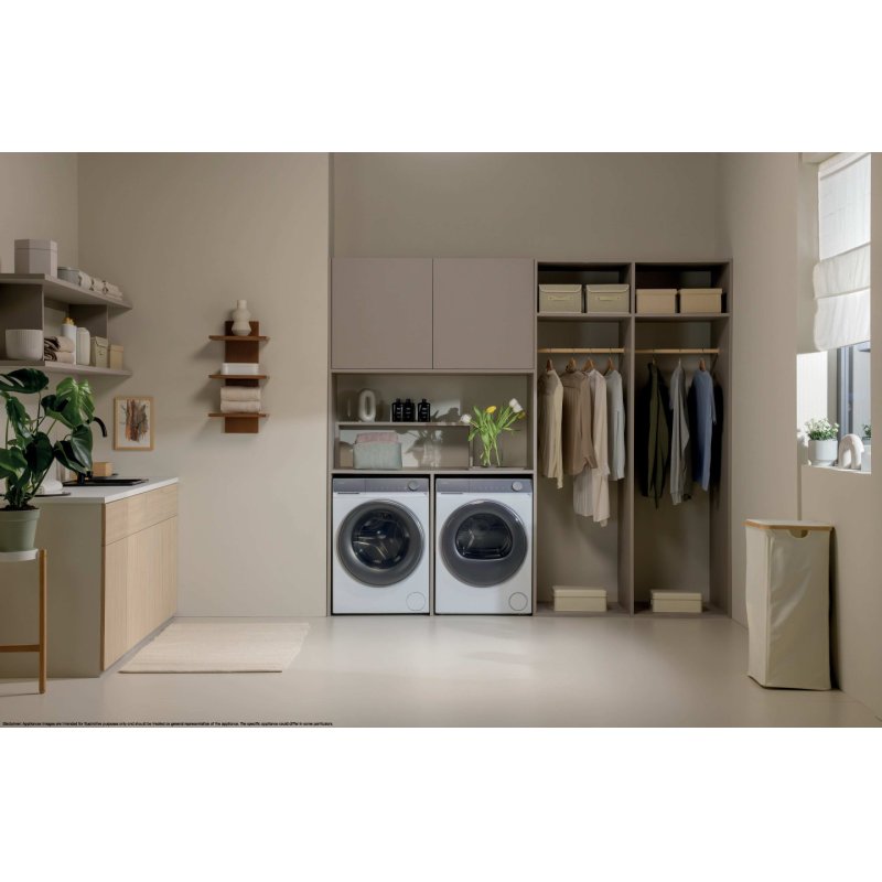 Haier HW90-B14367U1 washing machine Front-load 9 kg 1400 RPM White