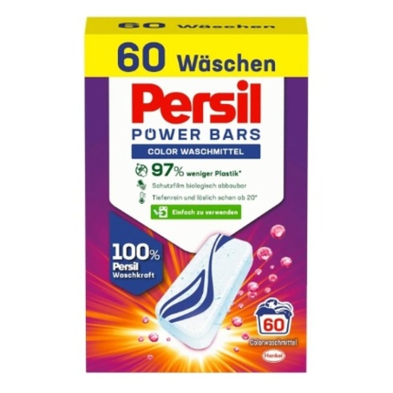 Persil Power Bars Color Washing Capsules 177 Kg