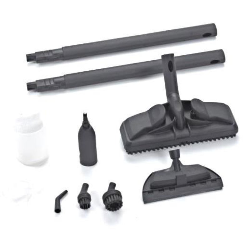KitchenChef Vapor Net Easyclean 1500 Cylinder steam cleaner 1.2 L 1500 W Black, White