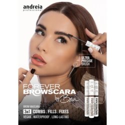 Browscara Eyebrow Makeup Color Mascara - Light, Medium, Dark Brown