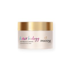 Hair Biology Anti-Frizz & Illuminate Hair Mask for Unruly or Dry and Coloured Hair 160ml