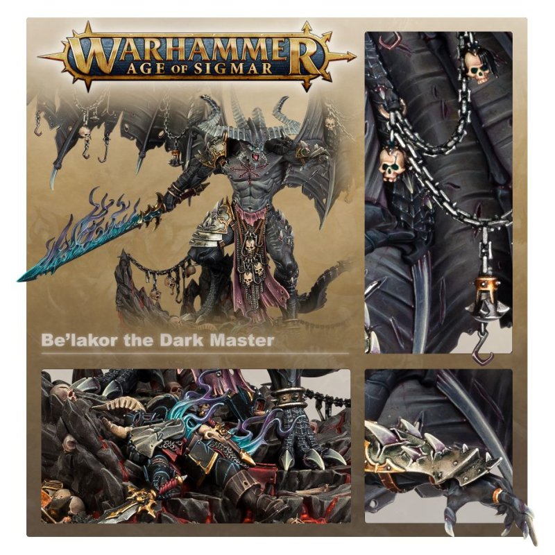 Games Workshop BELAKOR LE MAITRE DES TENEBRES