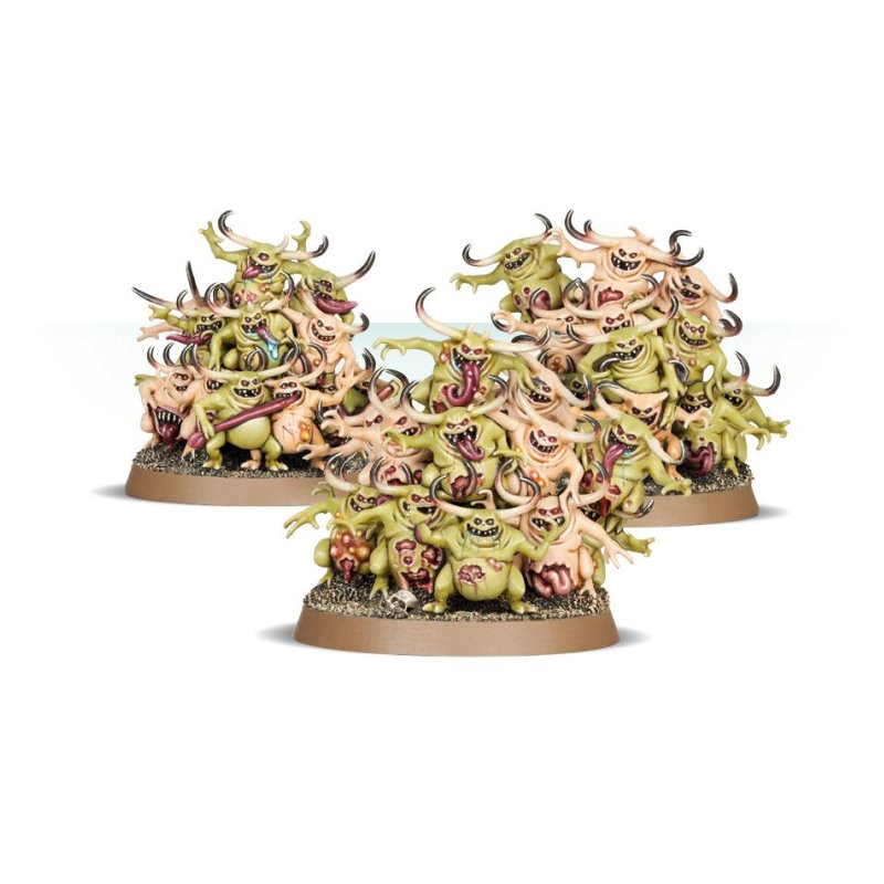 Warhammer (40K & AOS) - Maggotkin Of Nurgle - Nurglings