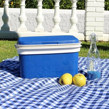 Campos 14400 Strong Coolbox Keeps Food Cold Hermetic Seal 16L Blue