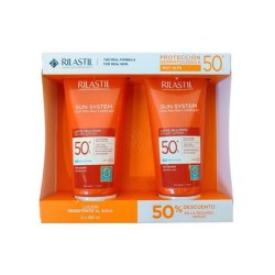 Rilastil Rilastil Sun System Velvet Lotion Spf 50 - 2x200ml