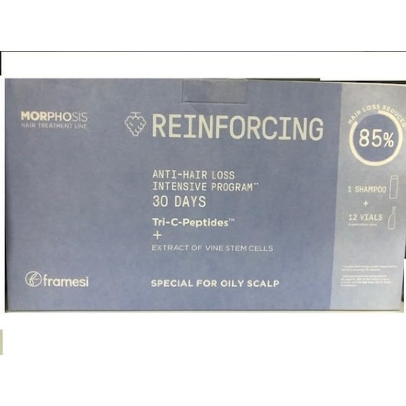 Framesi Reinforcing 30-Day Anti-Hair Loss Program 12 Vials Shampoo