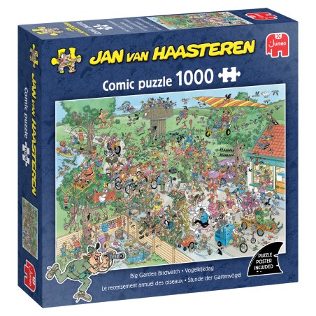 Jan van Haasteren - Big Garden Birdwatch (1000 pieces)