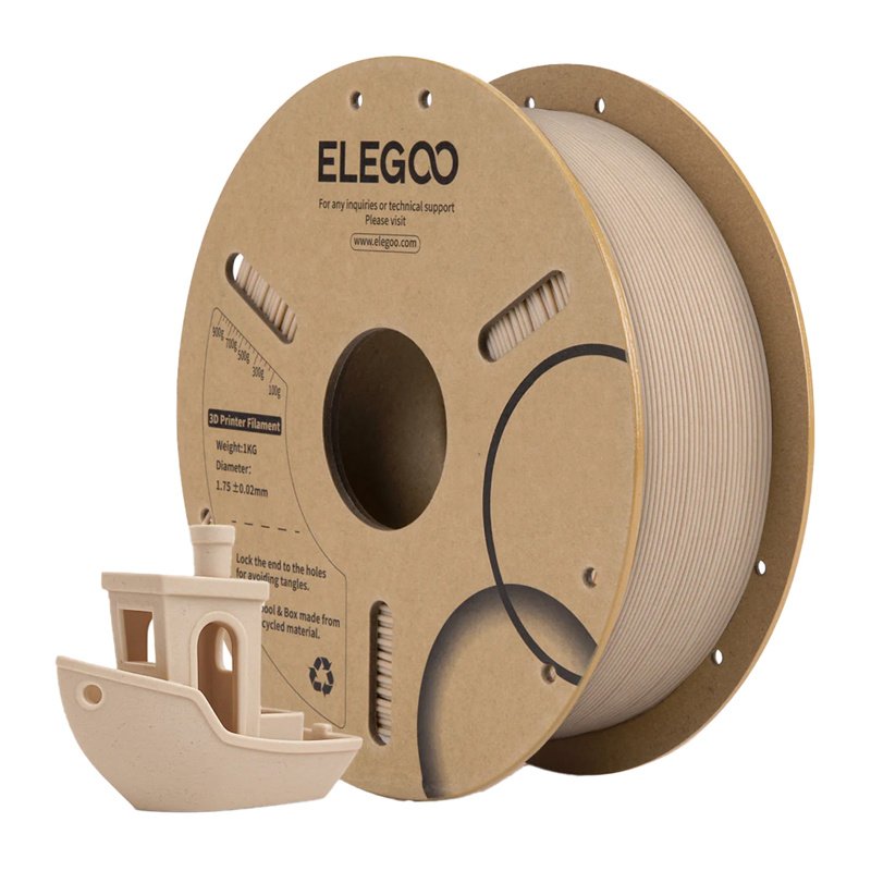 PLA Wood filament (light oak)