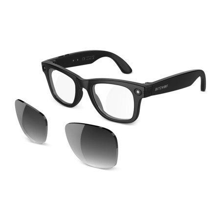 BlitzWolf BW-AG1 Pro AI Smart Glasses with interchangeable photochromic lenses