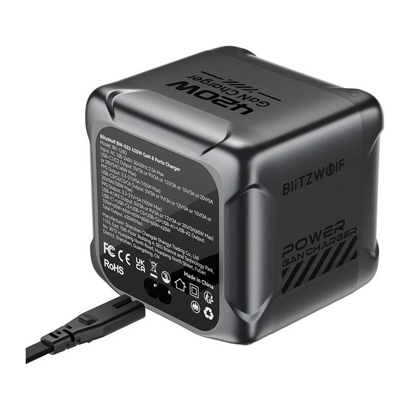 Blitzwolf BW-S33 420W Charger, 8 Ports