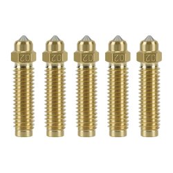 0.2 mm hardened brass nozzle set for ELEGOO Centauri Carbon