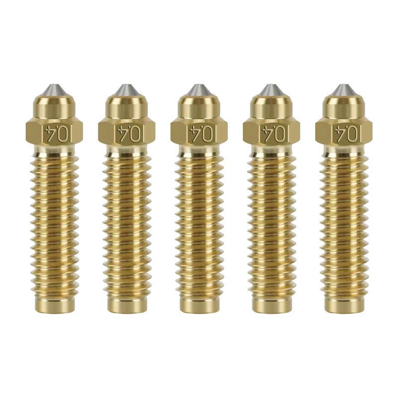 0.4 mm hardened brass nozzle set for ELEGOO Centauri Carbon