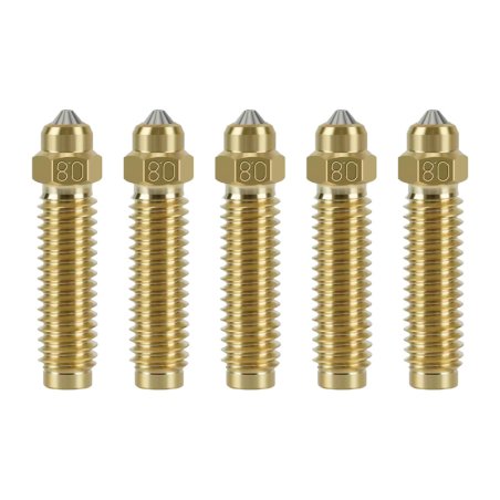 0.8 mm hardened brass nozzle set for ELEGOO Centauri Carbon