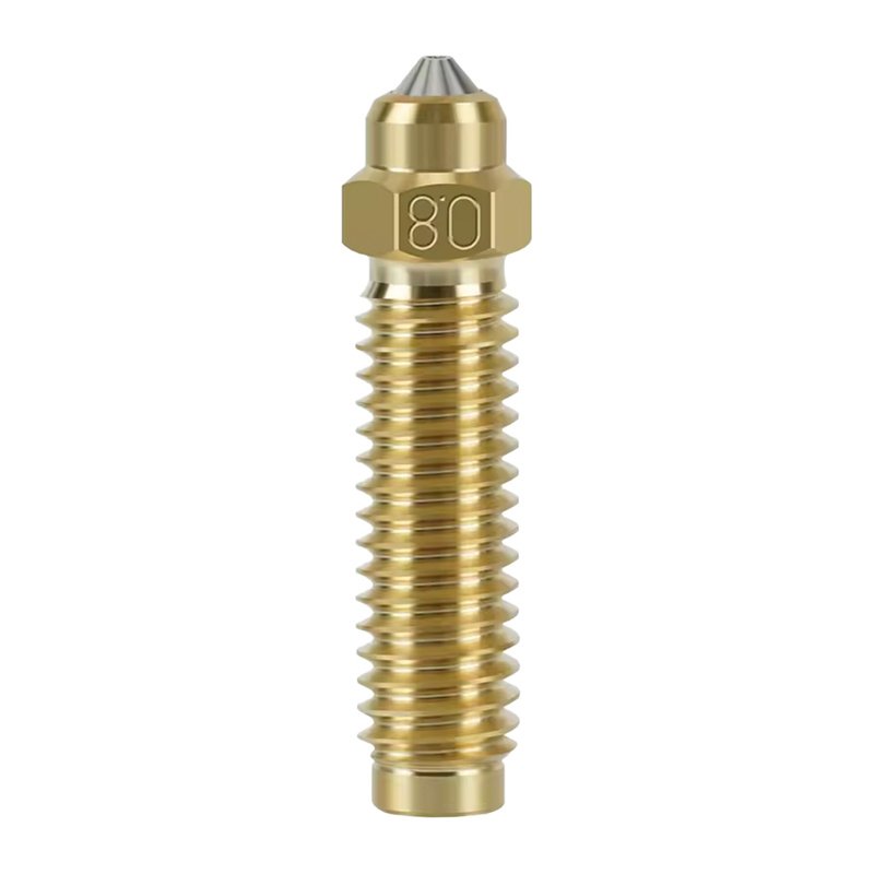 0.8 mm hardened brass nozzle set for ELEGOO Centauri Carbon