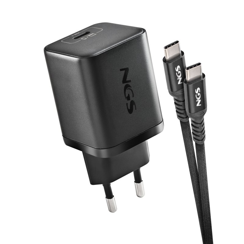 NGS BUD 65W-H Universel Noir Secteur Charge rapide Intérieure