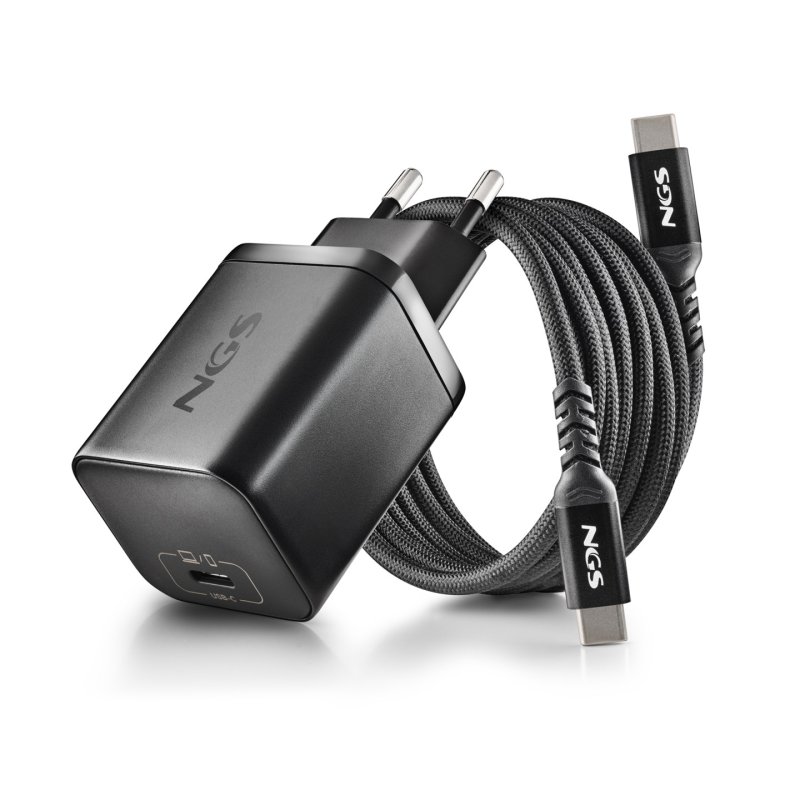 NGS BUD 65W-H Universel Noir Secteur Charge rapide Intérieure