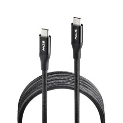 Cable NGS Knot USB-C M/M -2m 240W (Noir)