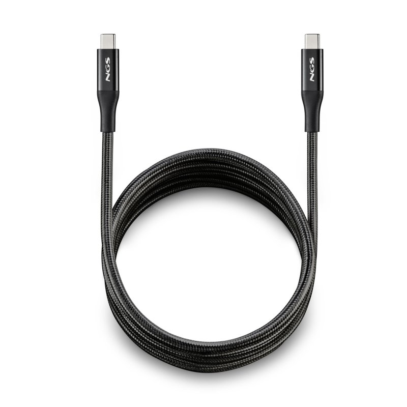 Cable NGS Knot USB-C M/M -2m 240W (Noir)