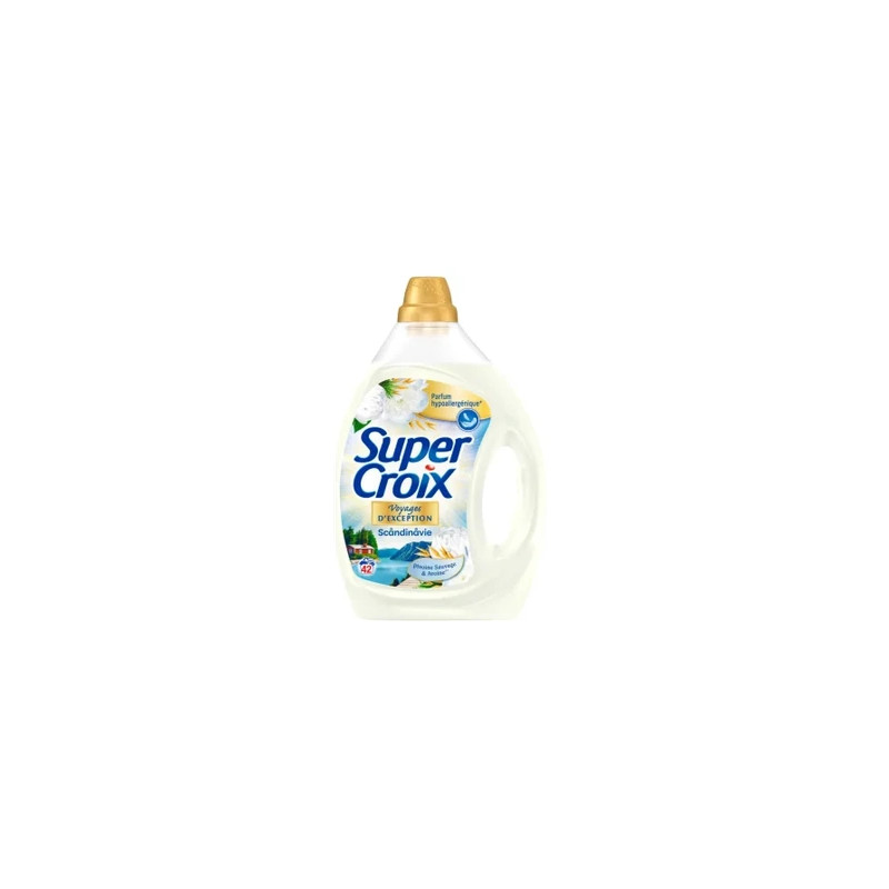 Super Croix Liquid Detergent Scandinavia Hypoallergenic 42 Washes 189 Liters