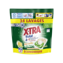 Xtra Xtra Pods Total 41 Marseille & Aloe Vera 34 Pieces 12 Grams Each