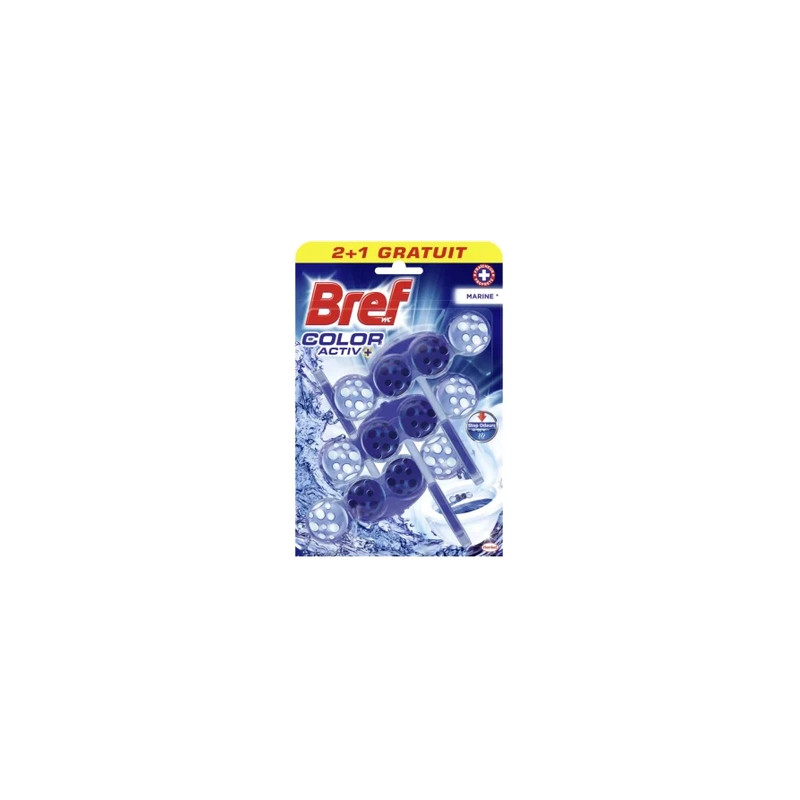 Bref Wc Color Activ Marine 3 X 50 Grams