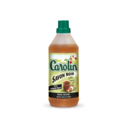 Carolin Black Soap With Sweet Almond Fragrance 1l