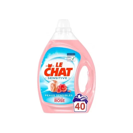 Le Chat Liquid Detergent Sensitive Rose 2 Liters 40 Washes