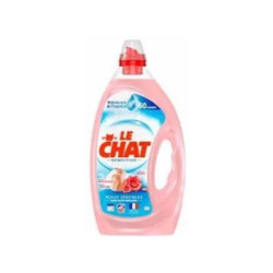 Le Chat Liquid Detergent 60 Capsules 3 Liters Sensitive Rose Softness