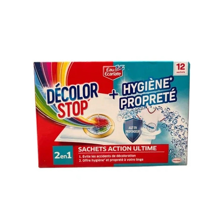 Ee Decolor Stop Hygiene Cleanliness 12 Sachets