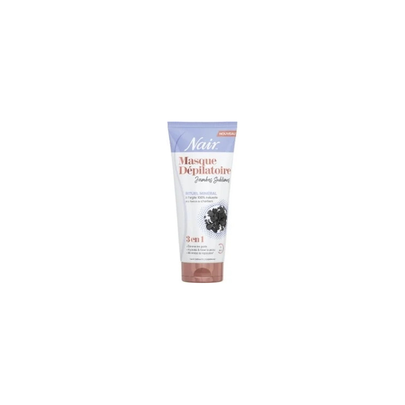 Nair Hair Removal Mask Charcoal 3 In 1 Depilatory Mask 180ml
