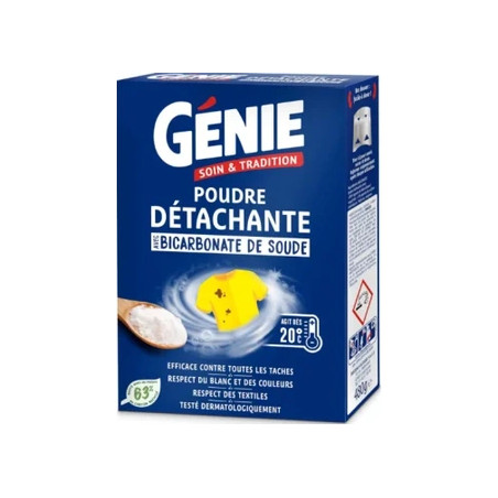Genie Stain Remover Powder With Sodium Bicarbonate 480g
