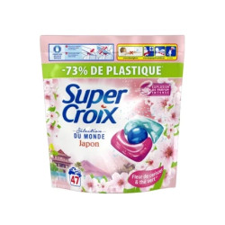 Super Croix Laundry Pods Japan 47 Count X 12 Grams