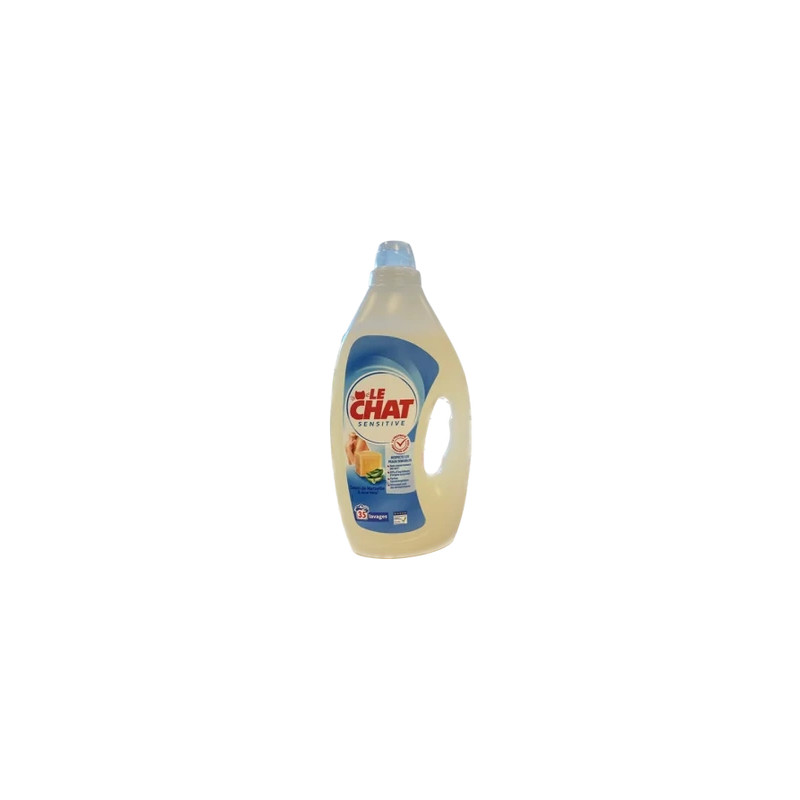 Le Chat Liquid Laundry Detergent Sensitive Marseille Soap & Aloe Vera 1575 Liters