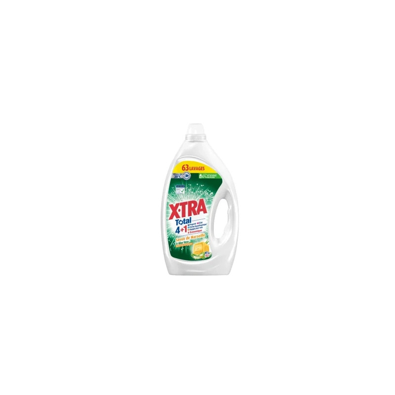 Xtra Liquid Detergent Marseille Aloe Vera 2835 Liters 63 Washes