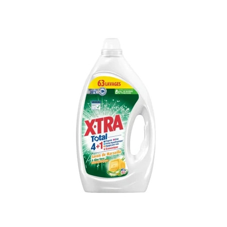 Xtra Liquid Detergent Marseille Aloe Vera 2835 Liters 63 Washes