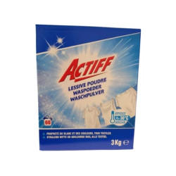 Actiff Washing Powder 60 Washes 3 Kilograms