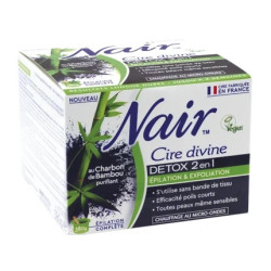 Nair Cire Divine Detox 2 In 1 Bamboo Charcoal 380g