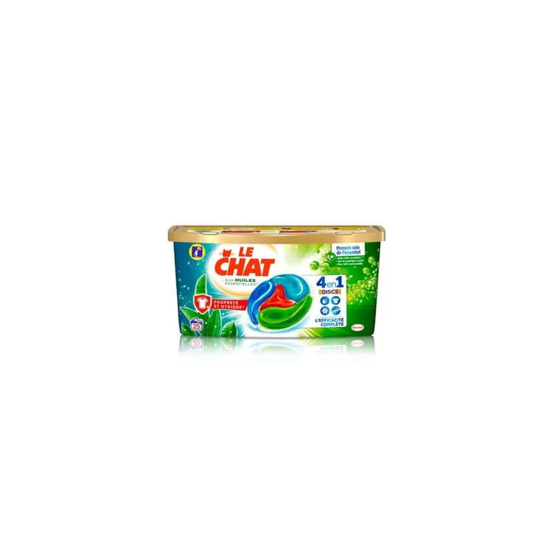 Le Chat 4 In 1 Cleaning And Hygiene Pods 25 Pieces X 25 Grams